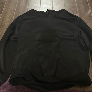 Black hoodie